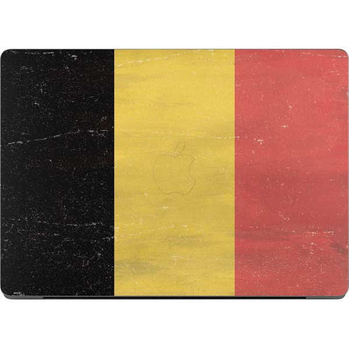 Belgium Flag Distressed Apple MacBook Pro 14-inch Skin